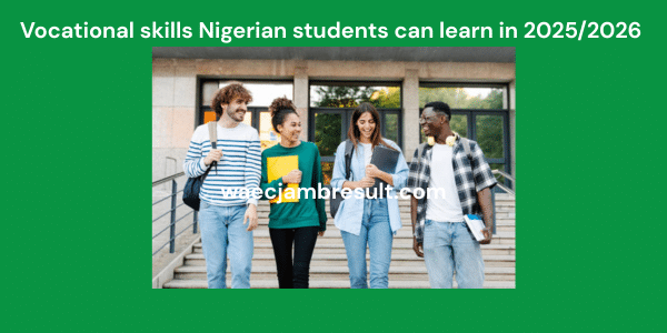 Vocational skills Nigerian students can learn in 2025/2026