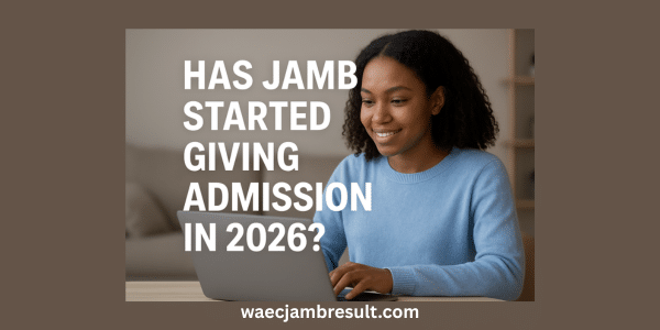 Students checking JAMB CAPS on laptop — Has JAMB started giving admission in 2026?