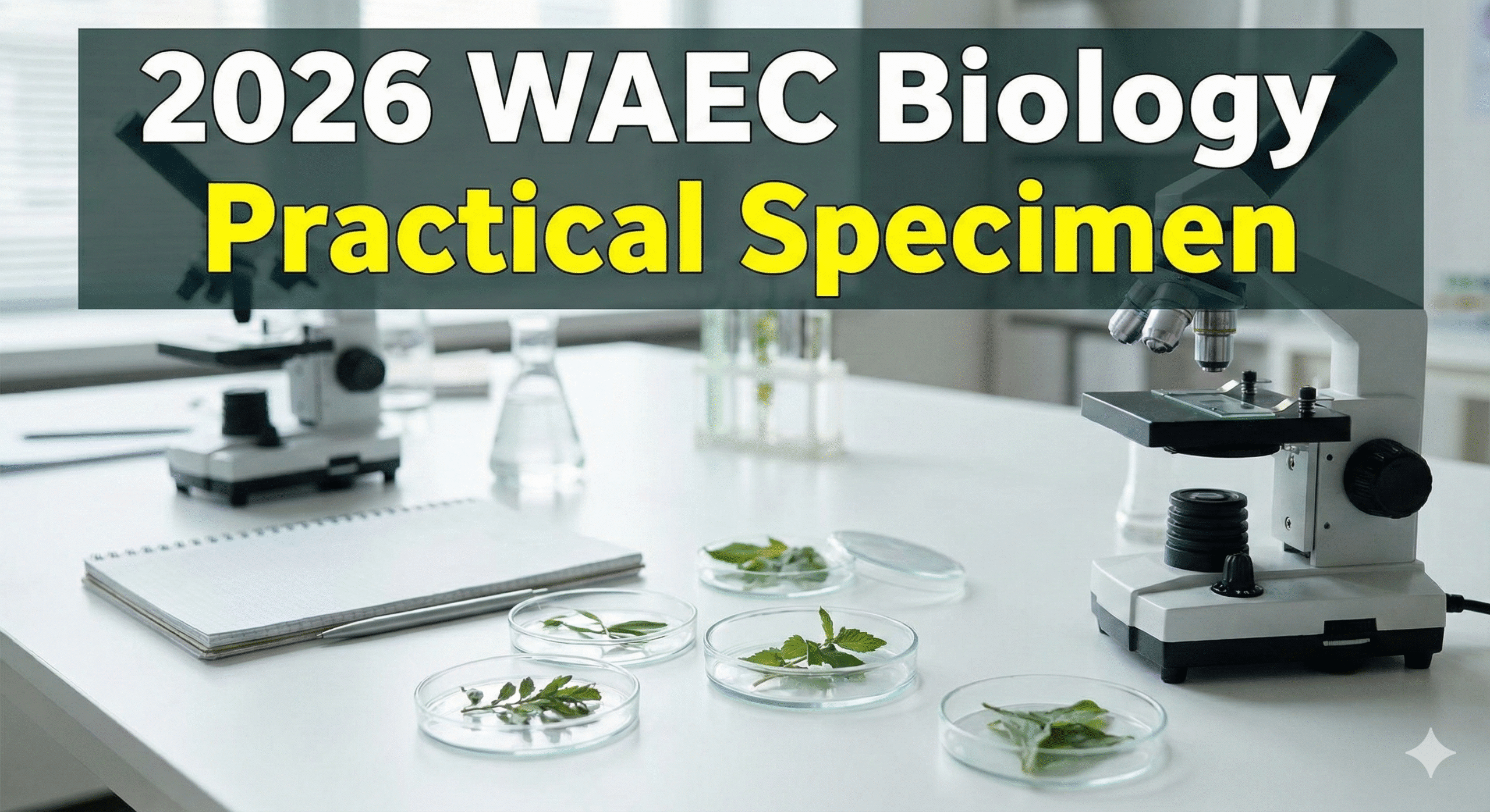 2026 WAEC Biology Practical Specimen