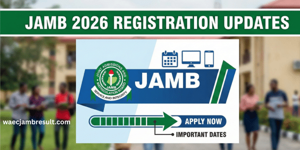 JAMB 2026 Registration Updates