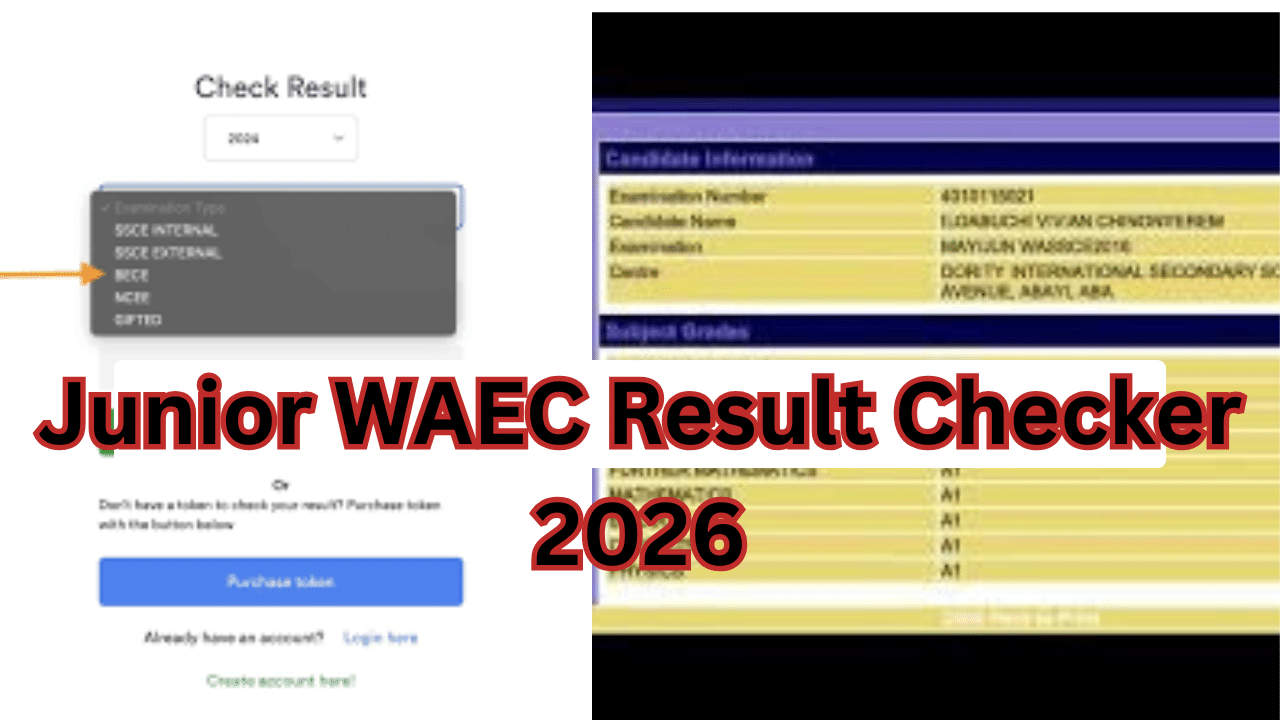 Junior WAEC Result Checker 2026